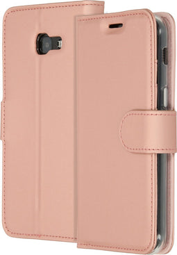 Accezz Hoesje Geschikt voor Samsung Galaxy A5 (2017) Hoesje Met Pasjeshouder - Accezz Wallet Softcase Bookcase - Rosé Goud