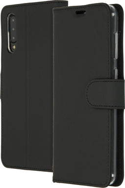 Accezz Hoesje Geschikt voor Samsung Galaxy A50 / A30s Hoesje Met Pasjeshouder - Accezz Wallet Softcase Bookcase - Zwart