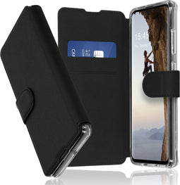 Accezz Hoesje Geschikt voor Samsung Galaxy A51 Hoesje Met Pasjeshouder - Accezz Xtreme Wallet Bookcase - Zwart