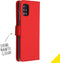 Accezz Hoesje Geschikt voor Samsung Galaxy A51 Hoesje Met Pasjeshouder - Accezz Wallet Softcase Bookcase - Rood
