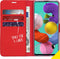 Accezz Hoesje Geschikt voor Samsung Galaxy A51 Hoesje Met Pasjeshouder - Accezz Wallet Softcase Bookcase - Rood