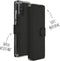 Accezz Hoesje Geschikt voor Samsung Galaxy A51 Hoesje Met Pasjeshouder - Accezz Xtreme Wallet Bookcase - Zwart