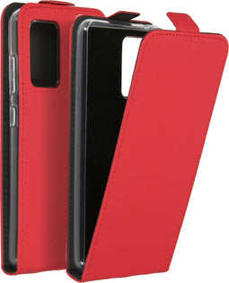 Accezz Hoesje Geschikt voor Samsung Galaxy A52 (4G) / A52s / A52 (5G) Hoesje Met Pasjeshouder - Accezz Flipcase - Rood