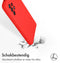Accezz Hoesje Geschikt voor Samsung Galaxy A52 (4G) / A52s / A52 (5G) Hoesje Siliconen - Accezz Liquid Silicone Backcover - Rood