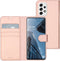 Accezz Hoesje Geschikt voor Samsung Galaxy A53 Hoesje Met Pasjeshouder - Accezz Wallet Softcase Bookcase - Rosé Goud