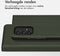 Accezz Hoesje Geschikt voor Samsung Galaxy A53 Hoesje Met Pasjeshouder - Accezz Premium Leather Slim Bookcase - Groen