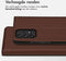 Accezz Hoesje Geschikt voor Samsung Galaxy A53 Hoesje Met Pasjeshouder - Accezz Premium Leather Slim Bookcase - Bruin