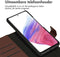Accezz Hoesje Geschikt voor Samsung Galaxy A53 Hoesje Met Pasjeshouder - Accezz Premium Leather 2 in 1 Wallet Bookcase - Bruin