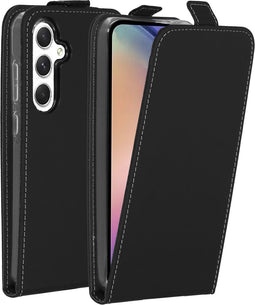 Accezz Hoesje Geschikt voor Samsung Galaxy A55 Hoesje Met Pasjeshouder - Accezz Flipcase - Zwart