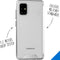 Accezz Hoesje Geschikt voor Samsung Galaxy A71 Hoesje Shockproof - Accezz Xtreme Impact Backcover - Transparant