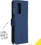 Accezz Hoesje Geschikt voor Samsung Galaxy A72 Hoesje Met Pasjeshouder - Accezz Wallet Softcase Bookcase - Donkerblauw