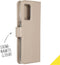 Accezz Hoesje Geschikt voor Samsung Galaxy A72 Hoesje Met Pasjeshouder - Accezz Wallet Softcase Bookcase - goud