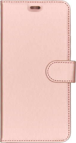 Accezz Hoesje Geschikt voor Samsung Galaxy A9 (2018) Hoesje Met Pasjeshouder - Accezz Wallet Softcase Bookcase - Roze
