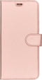 Accezz Hoesje Geschikt voor Samsung Galaxy A9 (2018) Hoesje Met Pasjeshouder - Accezz Wallet Softcase Bookcase - Roze