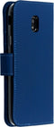Accezz Hoesje Geschikt voor Samsung Galaxy J3 (2017) Hoesje Met Pasjeshouder - Accezz Wallet Softcase Bookcase - Donkerblauw