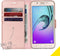 Accezz Hoesje Geschikt voor Samsung Galaxy J5 (2016) Hoesje Met Pasjeshouder - Accezz Wallet Softcase Bookcase - Roze