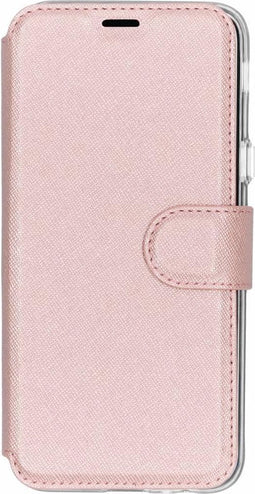 Accezz Hoesje Geschikt voor Samsung Galaxy J6 Hoesje Met Pasjeshouder - Accezz Xtreme Wallet Bookcase - Roze