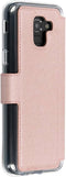 Accezz Hoesje Geschikt voor Samsung Galaxy J6 Hoesje Met Pasjeshouder - Accezz Xtreme Wallet Bookcase - Roze