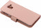 Accezz Hoesje Geschikt voor Samsung Galaxy J6 Hoesje Met Pasjeshouder - Accezz Wallet Softcase Bookcase - Roze