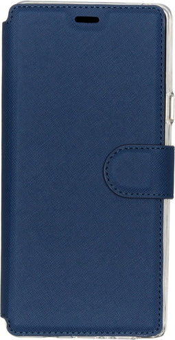 Accezz Hoesje Geschikt voor Samsung Galaxy Note 9 Hoesje Met Pasjeshouder - Accezz Xtreme Wallet Bookcase - Donkerblauw