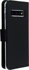 Accezz Hoesje Geschikt voor Samsung Galaxy S10 Hoesje Met Pasjeshouder - Accezz Wallet Softcase Bookcase - Zwart