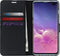 Accezz Hoesje Geschikt voor Samsung Galaxy S10 Plus Hoesje Met Pasjeshouder - Accezz Wallet Softcase Bookcase - Zwart