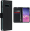 Accezz Hoesje Geschikt voor Samsung Galaxy S10 Plus Hoesje Met Pasjeshouder - Accezz Wallet Softcase Bookcase - Zwart