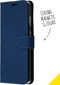 Accezz Hoesje Geschikt voor Samsung Galaxy S20 Plus Hoesje Met Pasjeshouder - Accezz Wallet Softcase Bookcase - Blauw