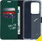 Accezz Hoesje Geschikt voor Samsung Galaxy S20 Ultra Hoesje Met Pasjeshouder - Accezz Wallet Softcase Bookcase - Groen