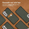 Accezz Hoesje Geschikt voor Samsung Galaxy S21 FE Hoesje Met Pasjeshouder - Accezz Premium Leather Card Slot Backcover - Groen