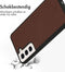 Accezz Hoesje Geschikt voor Samsung Galaxy S21 FE Hoesje Met Pasjeshouder - Accezz Premium Leather Card Slot Backcover - Bruin