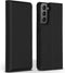 Accezz Hoesje Geschikt voor Samsung Galaxy S21 Hoesje Met Pasjeshouder - Accezz Premium Leather Slim Bookcase - Zwart