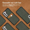 Accezz Hoesje Geschikt voor Samsung Galaxy S21 Hoesje Met Pasjeshouder - Accezz Premium Leather Card Slot Backcover - Groen