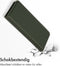 Accezz Hoesje Geschikt voor Samsung Galaxy S21 Hoesje Met Pasjeshouder - Accezz Premium Leather Slim Bookcase - Groen