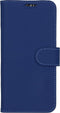 Accezz Hoesje Geschikt voor Samsung Galaxy S21 Hoesje Met Pasjeshouder - Accezz Wallet Softcase Bookcase - Donkerblauw