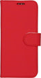Accezz Hoesje Geschikt voor Samsung Galaxy S21 Hoesje Met Pasjeshouder - Accezz Wallet Softcase Bookcase - Rood
