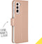 Accezz Hoesje Geschikt voor Samsung Galaxy S21 Plus Hoesje Met Pasjeshouder - Accezz Wallet Softcase Bookcase - Rosé Goud