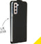 Accezz Hoesje Geschikt voor Samsung Galaxy S21 Plus Hoesje Met Pasjeshouder - Accezz Flipcase - Zwart