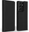 Accezz Hoesje Geschikt voor Samsung Galaxy S21 Ultra Hoesje Met Pasjeshouder - Accezz Premium Leather Slim Bookcase - Zwart