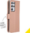 Accezz Hoesje Geschikt voor Samsung Galaxy S21 Ultra Hoesje Met Pasjeshouder - Accezz Wallet Softcase Bookcase - Rosé Goud