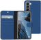 Accezz Hoesje Geschikt voor Samsung Galaxy S22 Hoesje Met Pasjeshouder - Accezz Wallet Softcase Bookcase - Donkerblauw