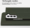 Accezz Hoesje Geschikt voor Samsung Galaxy S22 Plus Hoesje Met Pasjeshouder - Accezz Premium Leather Slim Bookcase - Groen