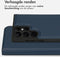 Accezz Hoesje Geschikt voor Samsung Galaxy S22 Ultra Hoesje Met Pasjeshouder - Accezz Premium Leather 2 in 1 Wallet Bookcase - Donkerblauw
