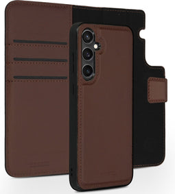 Accezz Hoesje Geschikt voor Samsung Galaxy S23 FE Hoesje Met Pasjeshouder - Accezz Premium Leather 2 in 1 Wallet Bookcase - Bruin