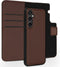 Accezz Hoesje Geschikt voor Samsung Galaxy S23 FE Hoesje Met Pasjeshouder - Accezz Premium Leather 2 in 1 Wallet Bookcase - Bruin