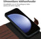 Accezz Hoesje Geschikt voor Samsung Galaxy S23 FE Hoesje Met Pasjeshouder - Accezz Premium Leather 2 in 1 Wallet Bookcase - Bruin