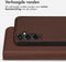 Accezz Hoesje Geschikt voor Samsung Galaxy S23 FE Hoesje Met Pasjeshouder - Accezz Premium Leather 2 in 1 Wallet Bookcase - Bruin