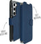 Accezz Hoesje Geschikt voor Samsung Galaxy S23 Plus Hoesje Met Pasjeshouder - Accezz Xtreme Wallet Bookcase - Donkerblauw