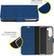 Accezz Hoesje Geschikt voor Samsung Galaxy S23 Plus Hoesje Met Pasjeshouder - Accezz Wallet Softcase Bookcase - Donkerblauw