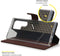 Accezz Hoesje Geschikt voor Samsung Galaxy S23 Ultra Hoesje Met Pasjeshouder - Accezz Wallet Softcase Bookcase - Bruin